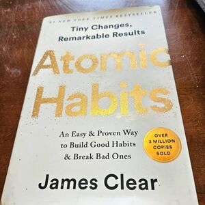 Atomic Habits book by James Clear